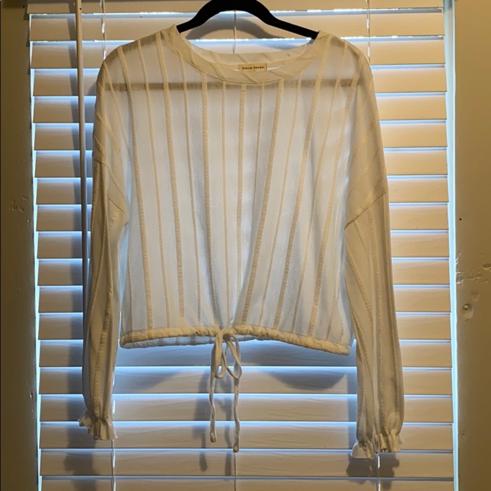 Long sleeved top